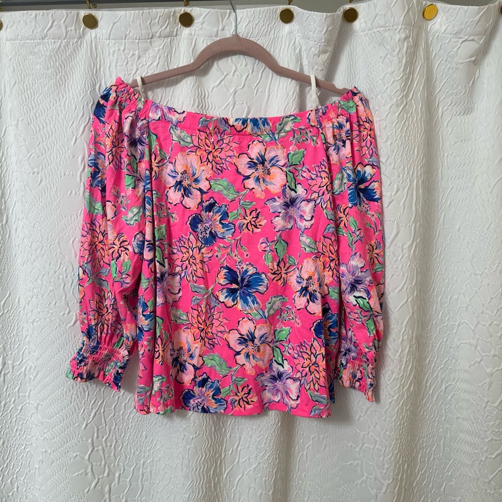 Lily P long sleeve off shoulder